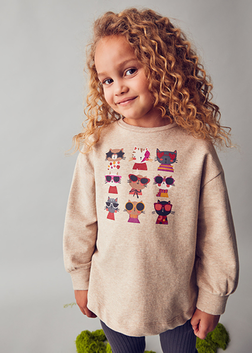  生成り 猫トレーナー