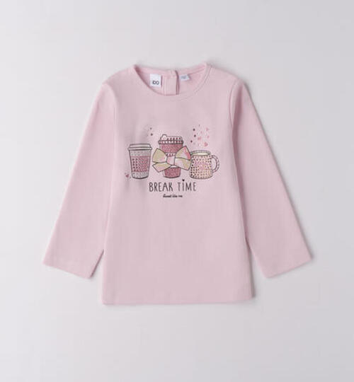  ピンク コーヒーカップ Tシャツ