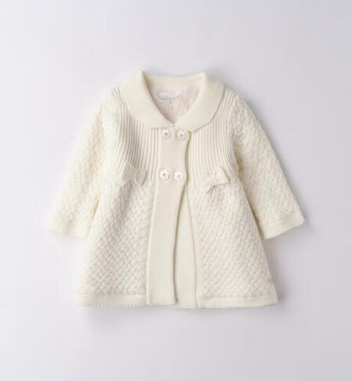  生成り ニットコート
