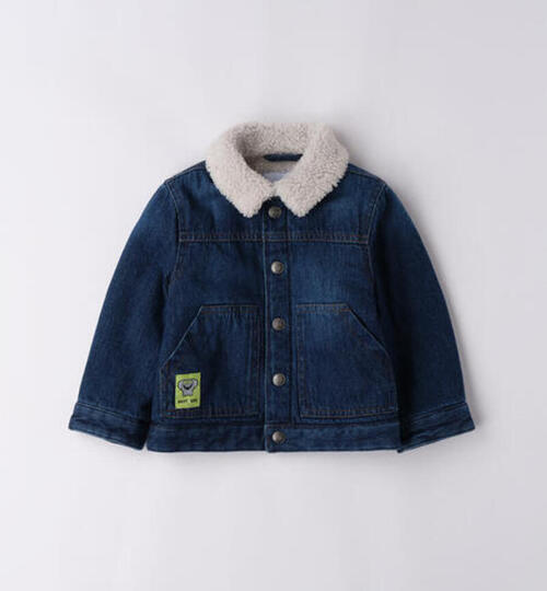  紺 デニムコート