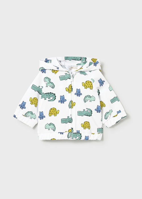  わに柄パーカー