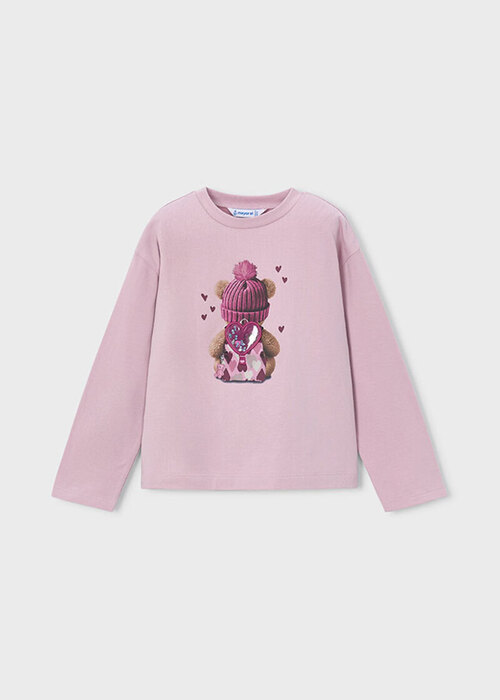  ピンク くま Tシャツ